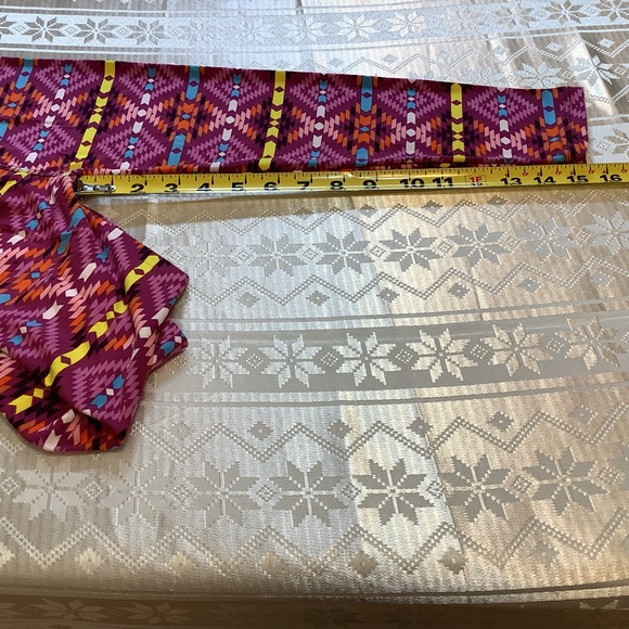 Leggings Kid’s Age 3-5 Pink Kaleidoscope Pattern - Picture 5 of 6